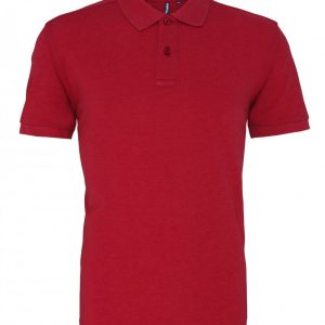 Mix Fabric Polo Shirt